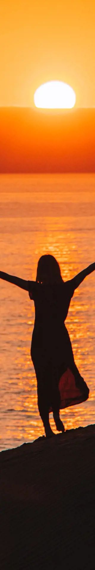 Sonnenuntergang in Concón